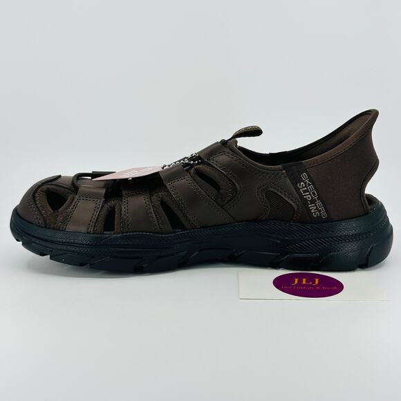 Skechers Men\'s Slip-Ins Relaxed Fit: Revolted - Vartan Sandals 205182 Size 8 main image 4